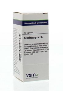 Staphysagria D6