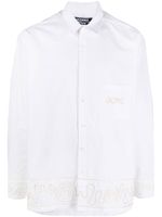 Jacquemus chemise à broderies - Blanc