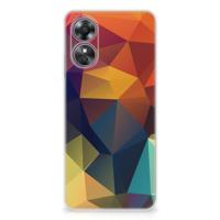 OPPO A17 | TPU Hoesje | Polygon Color