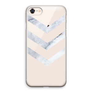 Marmeren pijlen: iPhone 8 Transparant Hoesje