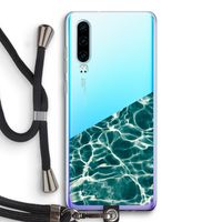 Weerkaatsing water: Huawei P30 Transparant Hoesje met koord