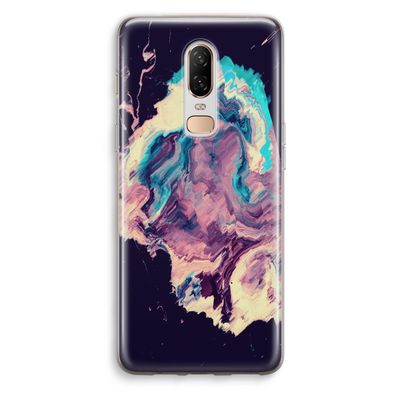 Cosmic Silence: OnePlus 6 Transparant Hoesje