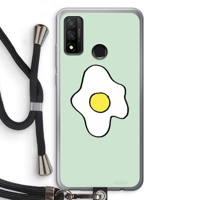 Spiegelei: Huawei P Smart (2020) Transparant Hoesje met koord