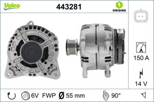 Valeo Alternator/Dynamo 443281