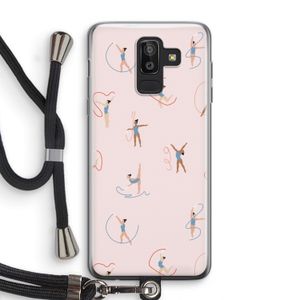 Dancing #3: Samsung Galaxy J8 (2018) Transparant Hoesje met koord