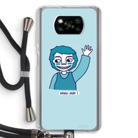 Zwaai: Xiaomi Poco X3 NFC Transparant Hoesje met koord
