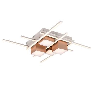 Trio Design plafondlampRoger koffiebruin - 647810465