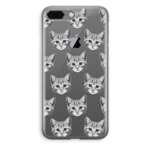 Kitten: iPhone 8 Plus Transparant Hoesje