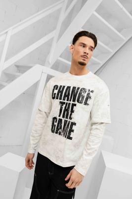 Project X Paris Change The Game T-Shirt Heren Wit/Zwart - Maat XXL - Kleur: WitZwart | Soccerfanshop