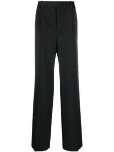 Saint Laurent pantalon de costume à coupe ample - Noir