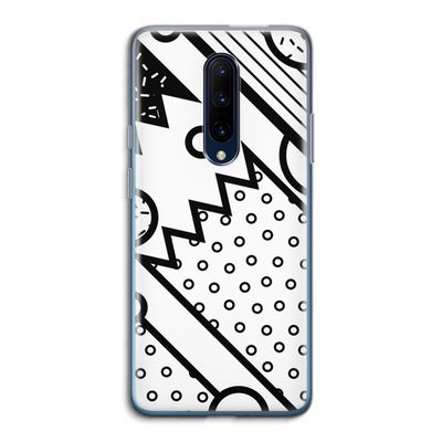 Pop Art #4: OnePlus 7 Pro Transparant Hoesje