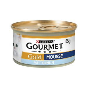 GOURMET Gold Mousse - Tonijn - 24 x 85 gram