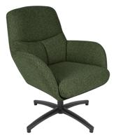 LABEL51 Draaifauteuil 'Chill Zone' Bouclé, kleur Forest