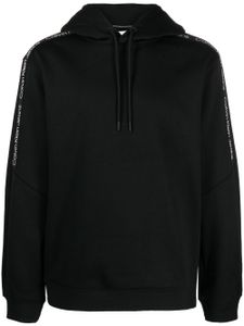 Calvin Klein Jeans hoodie à bandes logo - Noir