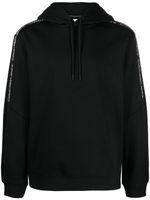 Calvin Klein Jeans hoodie à bandes logo - Noir