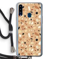 Terrazzo N°17: Samsung Galaxy A20s Transparant Hoesje met koord