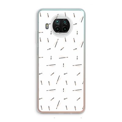 Hipster stripes: Xiaomi Mi 10T Lite 5G Transparant Hoesje