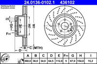 ATE Remschijven 24.0136-0102.1 - thumbnail