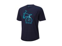CRIVIT Heren fietsshirt (Marineblauw, S)