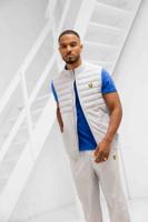 Lyle & Scott Hybrid Double Baffle Bodywarmer Heren Grijs - Maat S - Kleur: Grijs | Soccerfanshop