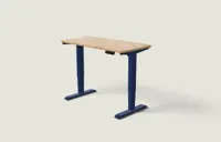 Desktronic HomePro bureau Diepblauw / Massief Eiken / 120x60 cm Desktronic HomePro bureau Diepblauw / Massief Eiken / 120x60 cm