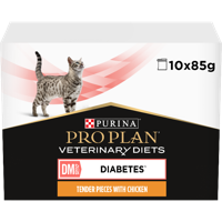 Purina Pro Plan Veterinary Diets DM Diabetes Management Kat - chicken (10 x 85 gram) - thumbnail