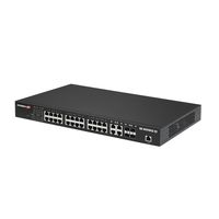Edimax GS-5424PLC V2 netwerk-switch Managed Gigabit Ethernet (10/100/1000) Power over Ethernet (PoE) 1U Zwart - thumbnail