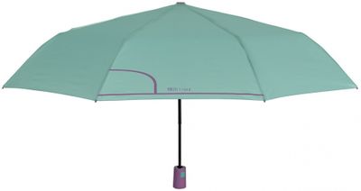 Perletti paraplu automatisch dames 96 cm microvezel groen Perletti paraplu automatisch dames 96 cm microvezel groen