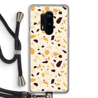 Terrazzo N°13: OnePlus 8 Pro Transparant Hoesje met koord
