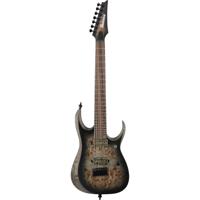 Ibanez Axion Label RGD71ALPA Charcoal Burst Black Stained Flat 7-snarige elektrische gitaar