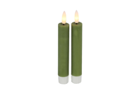 Dinerkaars led Lyon 15 cm groen - thumbnail
