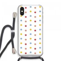 Bollen: iPhone XS Max Transparant Hoesje met koord Bollen: iPhone XS Max Transparant Hoesje met koord