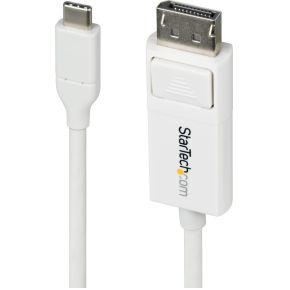 StarTech.com 2m USB-C naar DisplayPort 1.2 Kabel 4K 60Hz, Bidirectionele DP naar USB-C / USB-C naar StarTech.com 2m USB-C naar DisplayPort 1.2 Kabel 4K 60Hz, Bidirectionele DP naar USB-C / USB-C naar