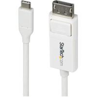 StarTech.com 2m USB-C naar DisplayPort 1.2 Kabel 4K 60Hz, Bidirectionele DP naar USB-C / USB-C naar StarTech.com 2m USB-C naar DisplayPort 1.2 Kabel 4K 60Hz, Bidirectionele DP naar USB-C / USB-C naar