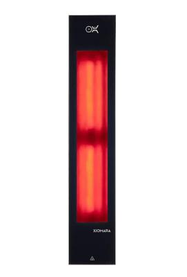Xiomara Feel Good Shower IR-L infrarood inbouw 110x27 cm zwart