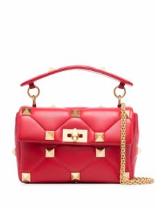 Valentino Garavani sac porté épaule Roman Stud médium - Rouge