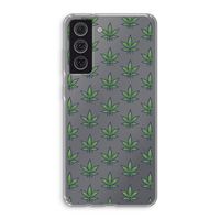 Weed: Samsung Galaxy S21 FE Transparant Hoesje