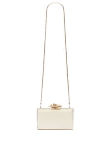 Victoria Beckham pochette Frame Flower en satin - Tons neutres