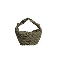 Mango schoudertas kaki - thumbnail