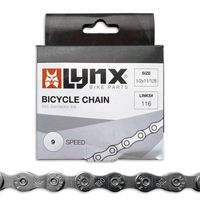 Lynx 9-speed fietsketting 1/2 x 11/128 (116 schakels) - verbonden