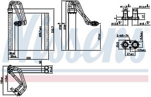 Verdamper, airconditioning 92354