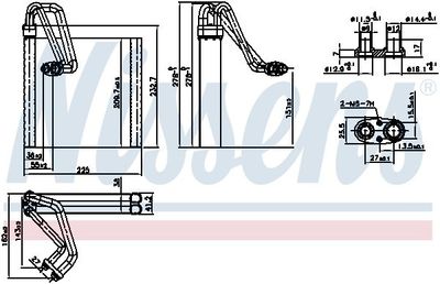 Verdamper, airconditioning 92354