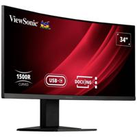 Viewsonic VG3419C LED-monitor Energielabel G (A - G) 86.4 cm (34 inch) 3440 x 1440 Pixel 16:9 3.5 ms HDMI, DisplayPort, Audio, stereo (3.5 mm jackplug), RJ45, - thumbnail