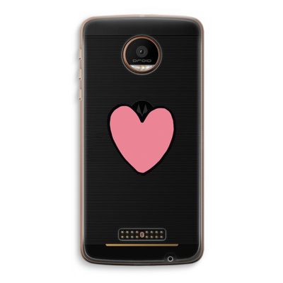 Hartje: Motorola Moto Z Force Transparant Hoesje