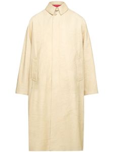 Maison Margiela trench Utility en coton - Marron