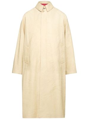 Maison Margiela trench Utility en coton - Marron
