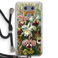 Haeckel Orchidae: LG G6 Transparant Hoesje met koord