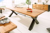 Eettafel Thor 240cm Wildeiken 55mm/ 38461 - thumbnail