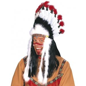 Indianentooi - Sitting Bull - volwassenen - indiaan verkleed tooi