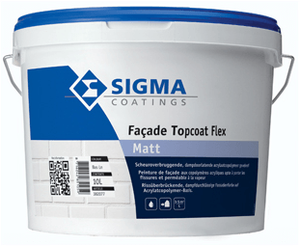 sigma facade topcoat flex matt wit 10 ltr